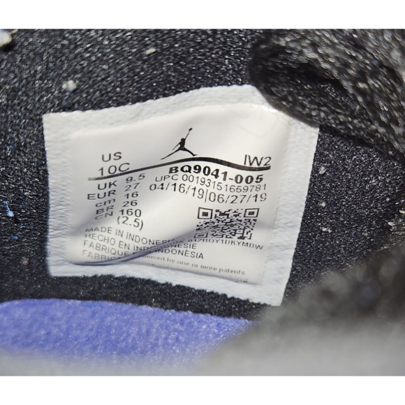 Jordan Retro 4 SE Rush Violet (BQ9041 005) Boys size 10 - Picture 2 of 13